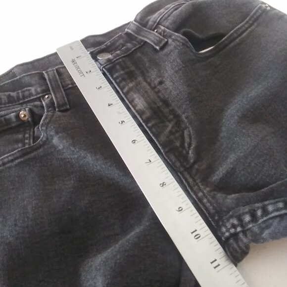 Levi's 502 Men's black/dark gray jeans - Picture 9 of 16
